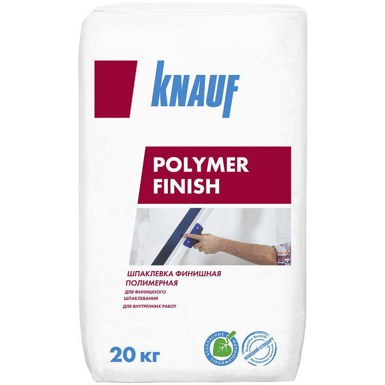 Шпатлевка финишная полимерная Knauf Полимер Финиш 20 кг