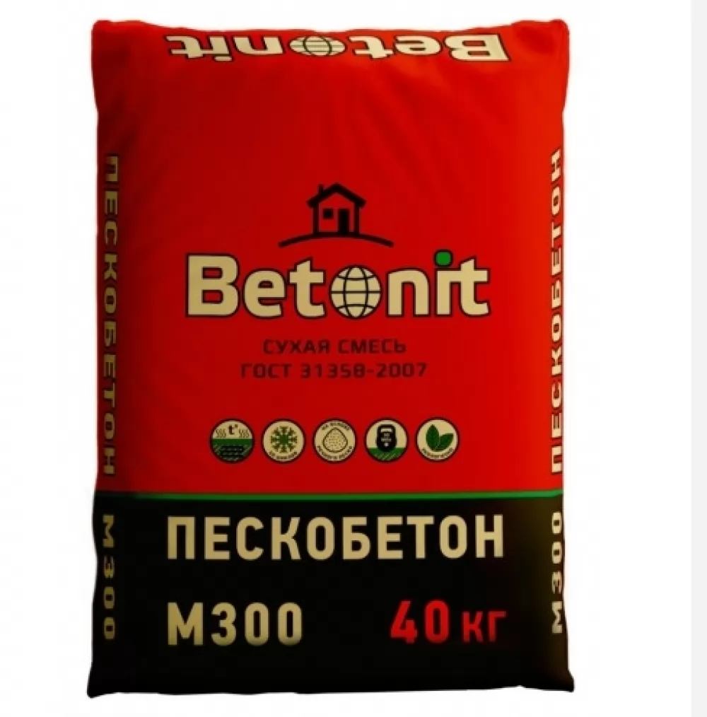Пескобетон Betonit М-300 40 кг