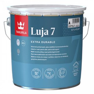 Tikkurila Luja 7 / Тиккурила Луя 7 матовая краска для влажных помещений 9л
