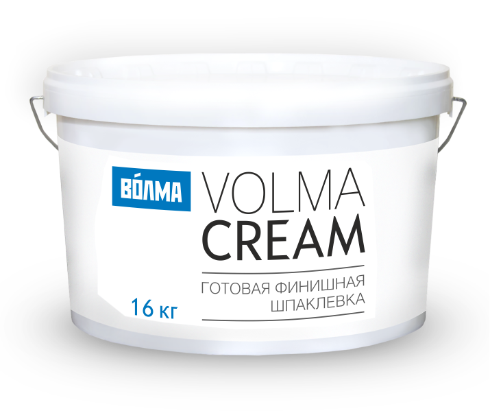 «ВОЛМА-Cream» — готовая шпаклевка 16 кг